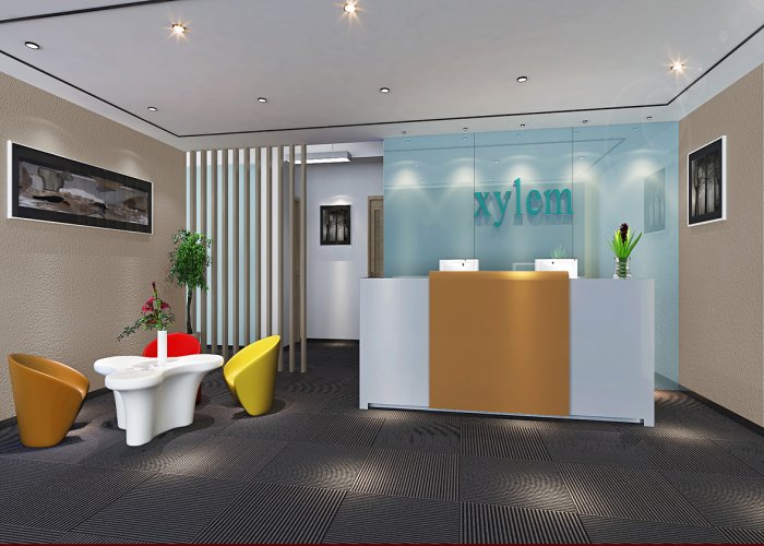 xylem办公空间装修效果图(图1)